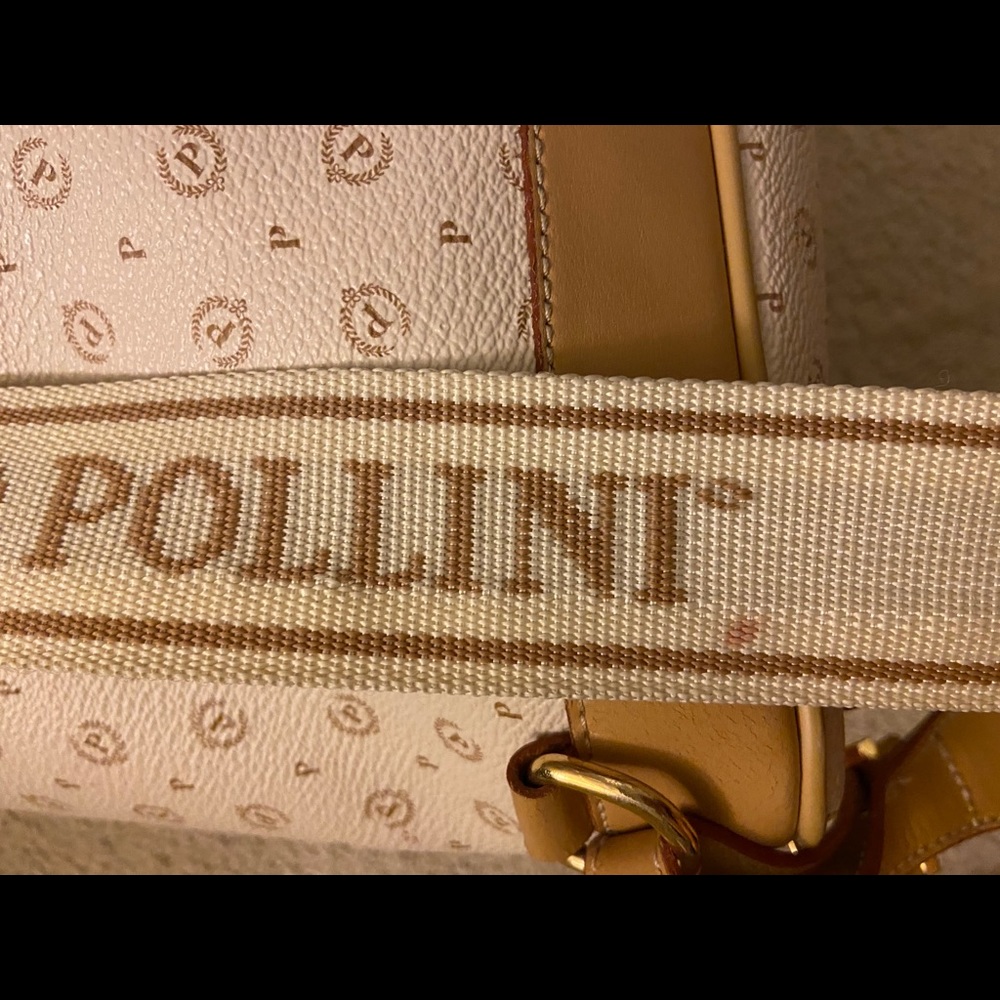 Pollini Monogram Backpack - image 3